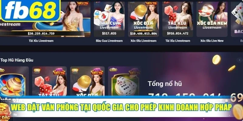 FB68 Đặt Trụ Sở Ở Đâu Và Câu Trả Lời Chính Xác Nhất 4 Web đặt văn phòng tại quốc gia cho phép kinh doanh hợp pháp